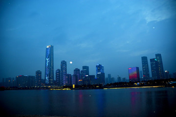 深圳后海風光夜色