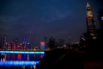 深圳灣夜景