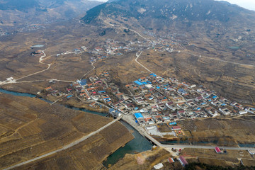 航拍美麗鄉(xiāng)村01