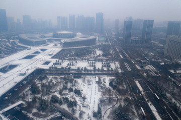 濟(jì)南下雪