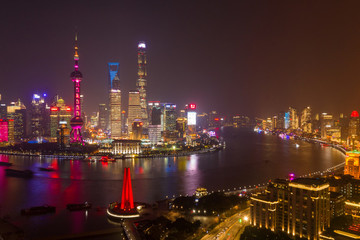 航拍上海夜景27