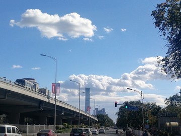 北京CBD街景