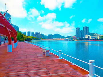 三亞河畔風(fēng)景