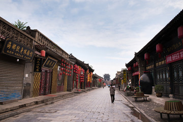 平遙古城城墻街道