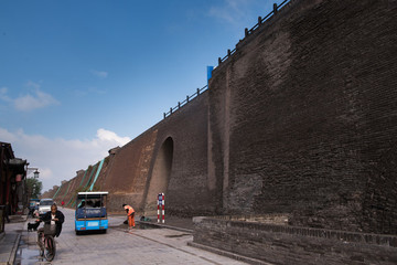平遙古城城墻街道