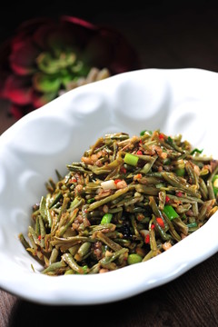 干豆角炒肉