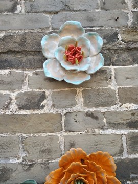 浮雕花卉