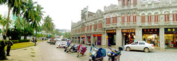 文昌文南老街風(fēng)景