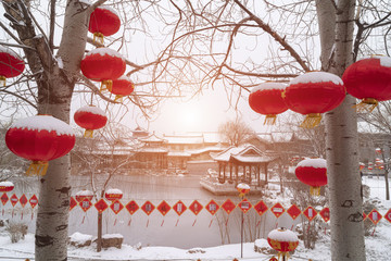 雪燈籠