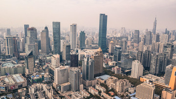 南京新街口CBD全景