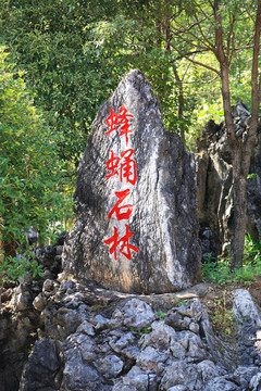蜂蛹石林
