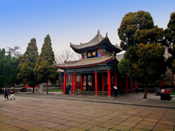 西安碑林石臺孝經(jīng)亭