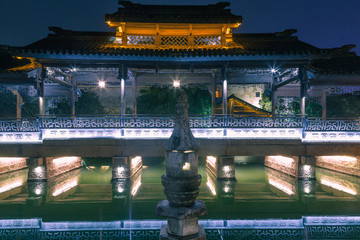 浙江烏鎮(zhèn)夜景