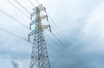 高壓線電線桿