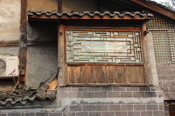 雕花窗