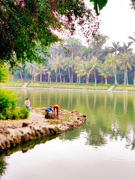 湛江寸金橋公園風(fēng)景