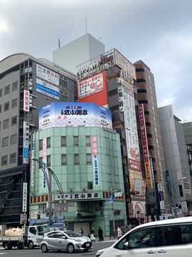 日本東京商業(yè)街