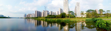 心圩江河畔風(fēng)光