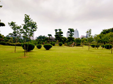 公園建筑草地風(fēng)景