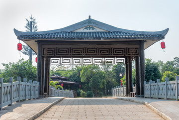 遂溪孔子文化城的思義橋