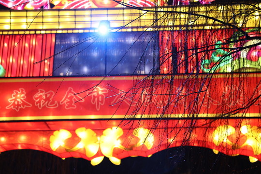 花燈元宵節(jié)元宵燈會鬧花燈