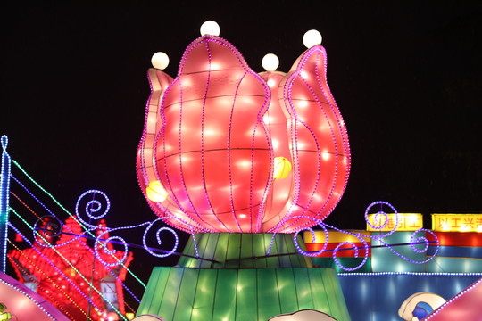 花燈元宵節(jié)元宵燈會鬧花燈