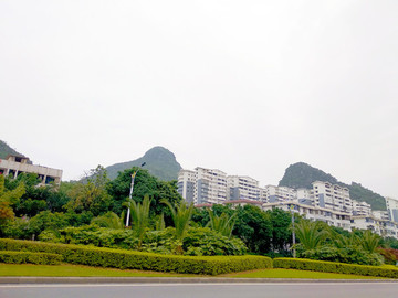 桂林的山