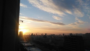 落日余暉