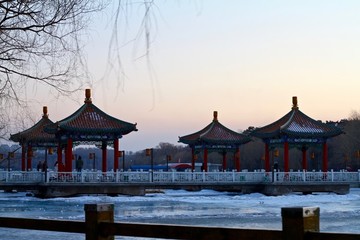 南湖夜景