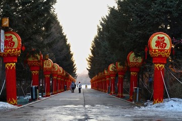 落日余暉