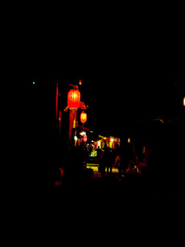 麗江古城夜景