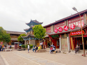 束河古鎮(zhèn)風(fēng)景