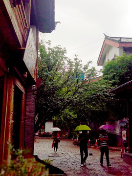 束河古鎮(zhèn)風景