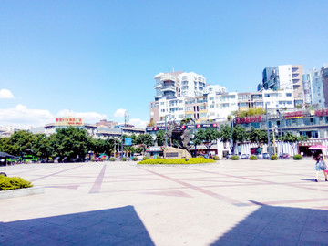 廣場建筑風景
