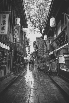 四川古鎮(zhèn)老照片