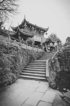 四川古鎮(zhèn)老照片