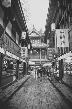 四川古鎮(zhèn)老照片