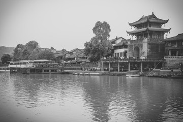 四川古鎮(zhèn)老照片