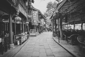 四川古鎮(zhèn)老照片