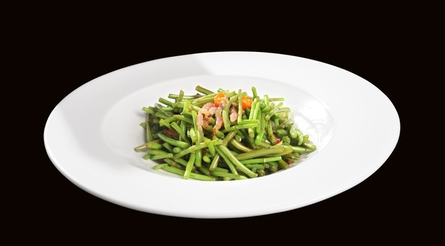 藜蒿臘肉