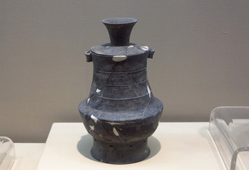 新石器時代黑陶壺