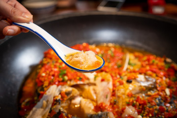 魚腦髓肉