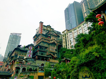 重慶洪崖洞風(fēng)光
