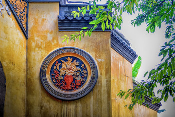 重慶湖廣會(huì)館彩飾磚雕