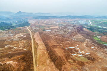 工業(yè)園區(qū)建設(shè)工地