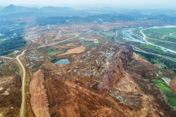 工業(yè)園區(qū)建設(shè)工地