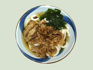 烏冬面素材