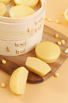 玉米發(fā)糕