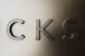 實體銅質(zhì)金屬英文字母實拍CKS
