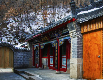 千山圓通觀護(hù)法殿